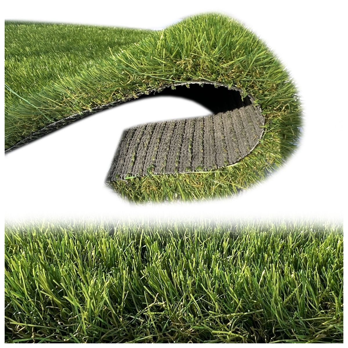 Mega Flooring Cordoba 40mm Outdoor Premium Artificial Grass - 2m x 3m