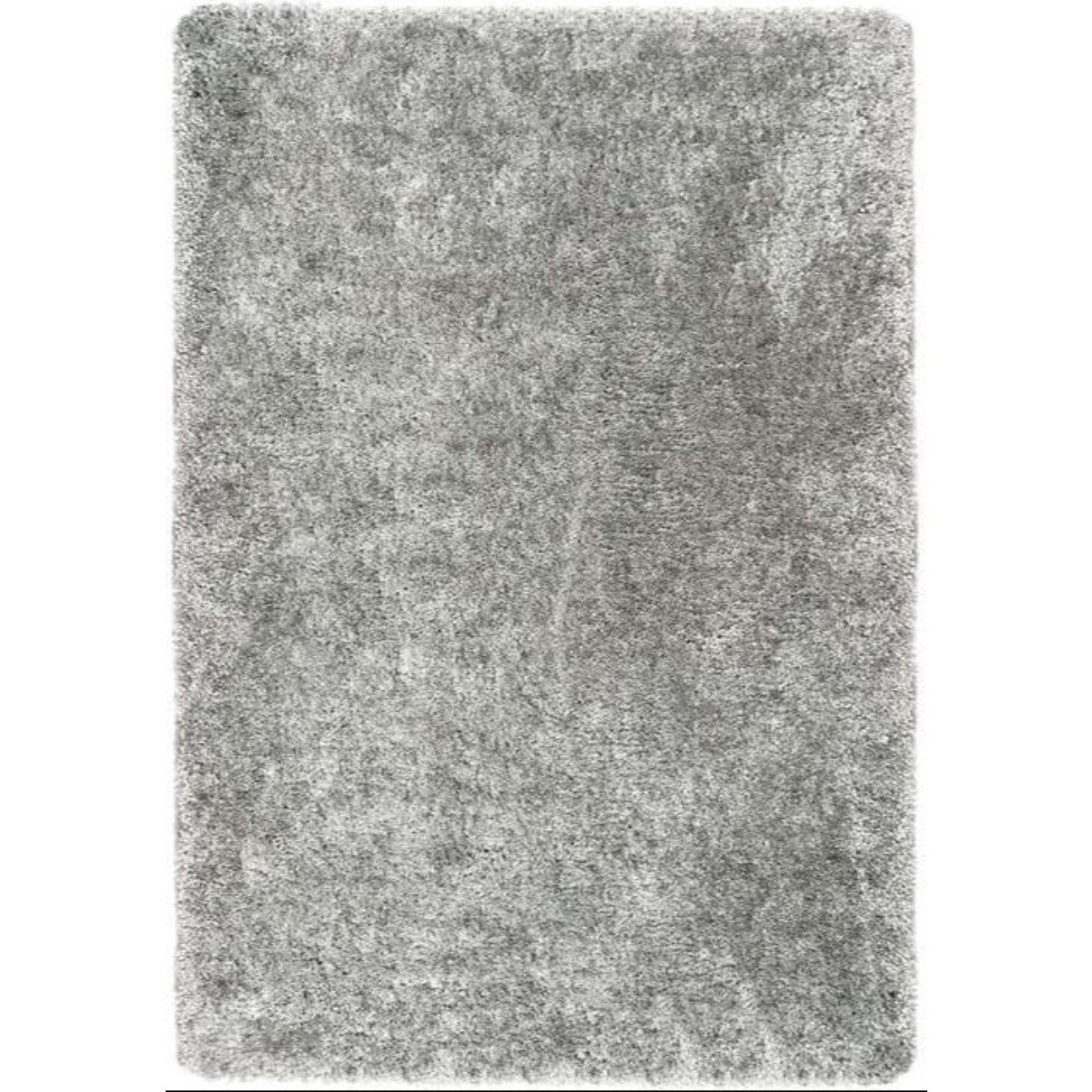 The Rugs Grey Washable Plain Nonslip Shaggy Rug - 160 x 230cm