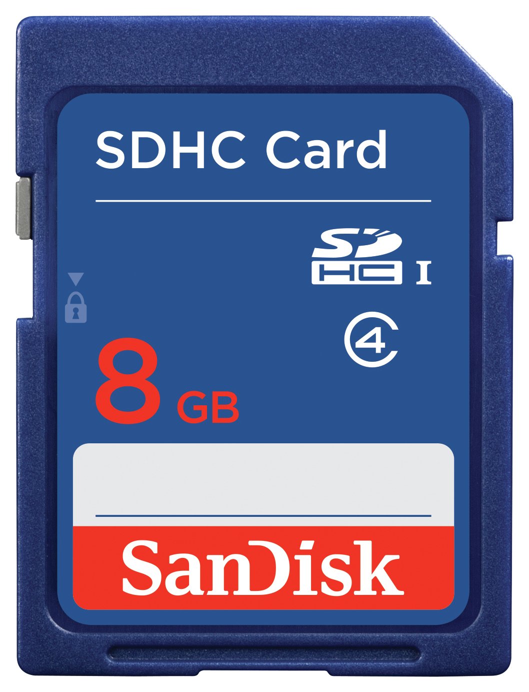 SanDisk Blue SD Memory Card - 8GB