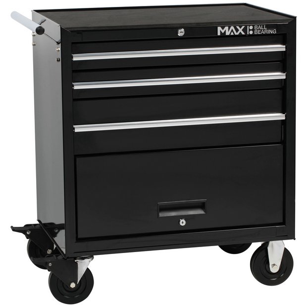 Buy 3 Drawer Rollaway Tool Cabinet Garage Storage And Shelving