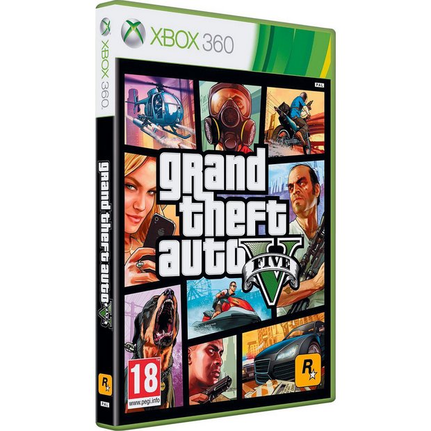 Buy Grand Theft Auto V Xbox 360 Game at Argos.co.uk - Your Online Shop ...