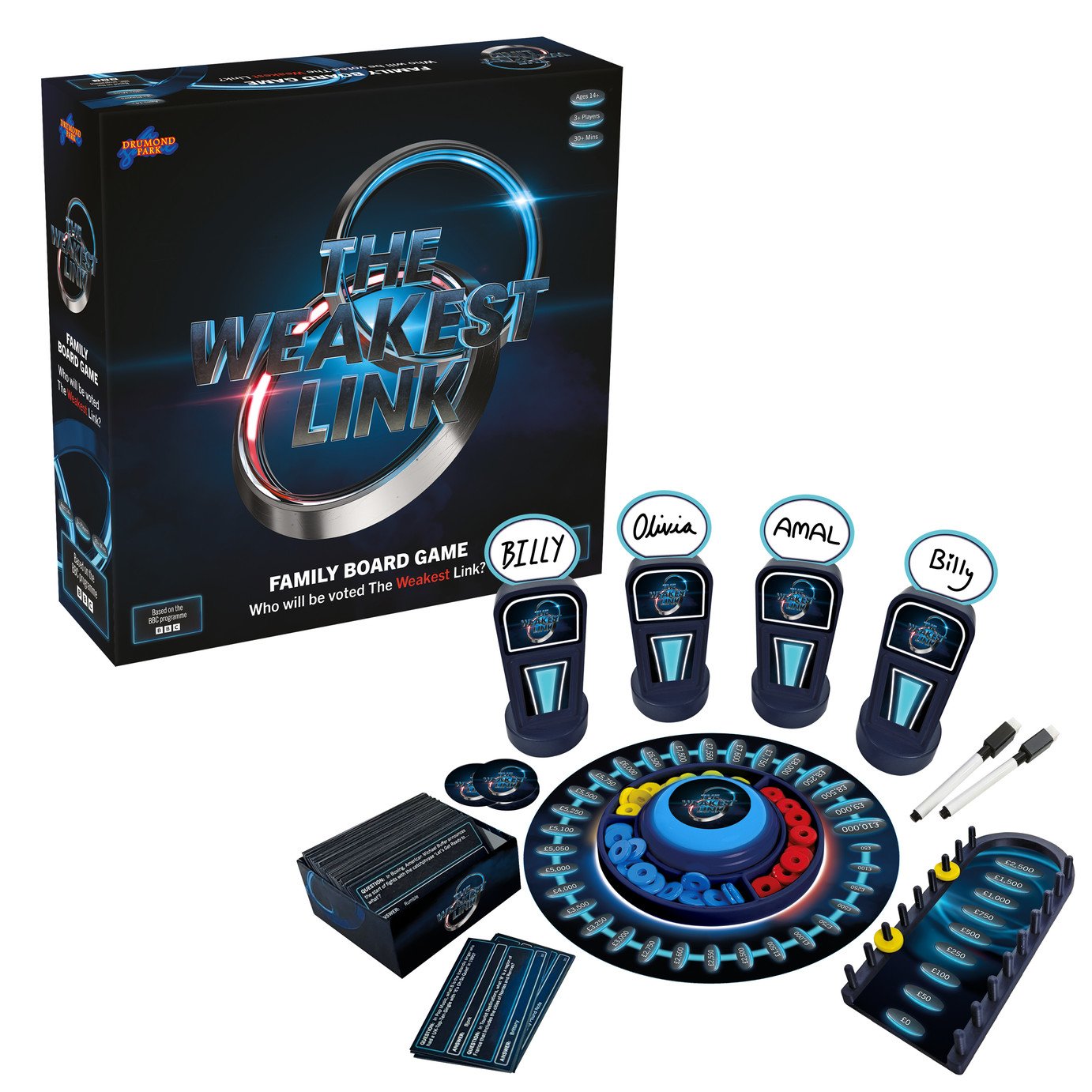Tomy The Weakest Link Family Board Game