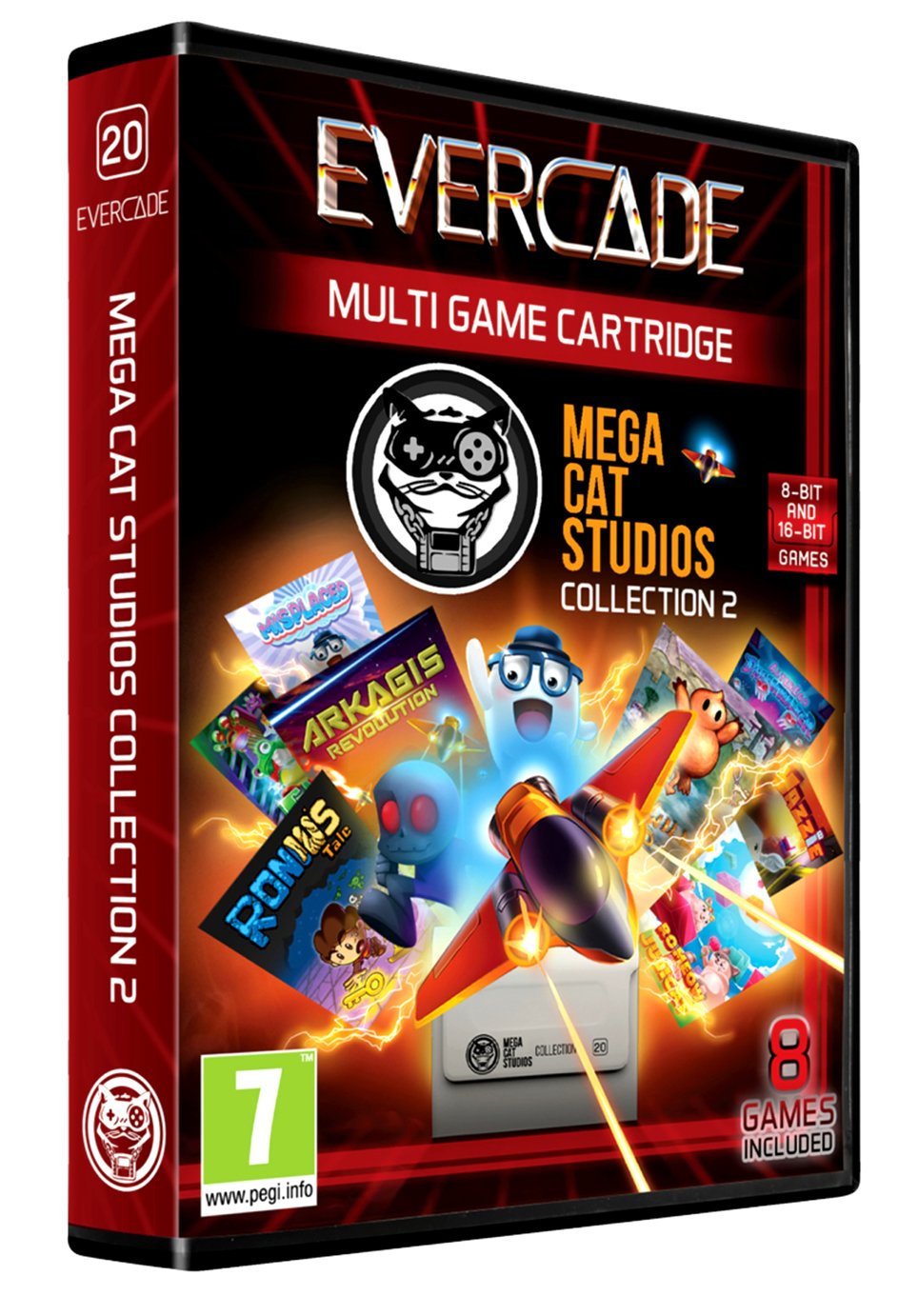 Evercade Mega Cat Studios Collection 2 Multi-Game Cartridge