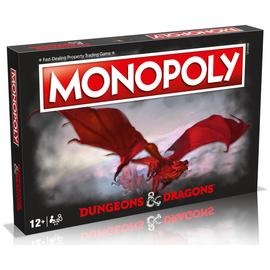 Monopoly: Dungeons and Dragons Board Game