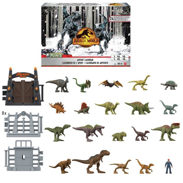 Jurassic World Dominion Minis Mega OntheGo Dinosaur 30 Piece Danger
