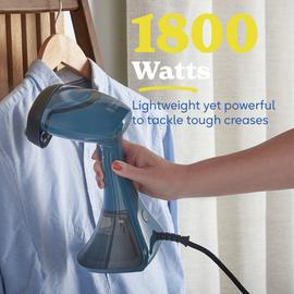 Jerdon 1600-Watt Handheld Clothes Steamer - Fast 30-Second Heat-Up, Self-Cleaning, Auto Shut-Off (PS0022-2)
