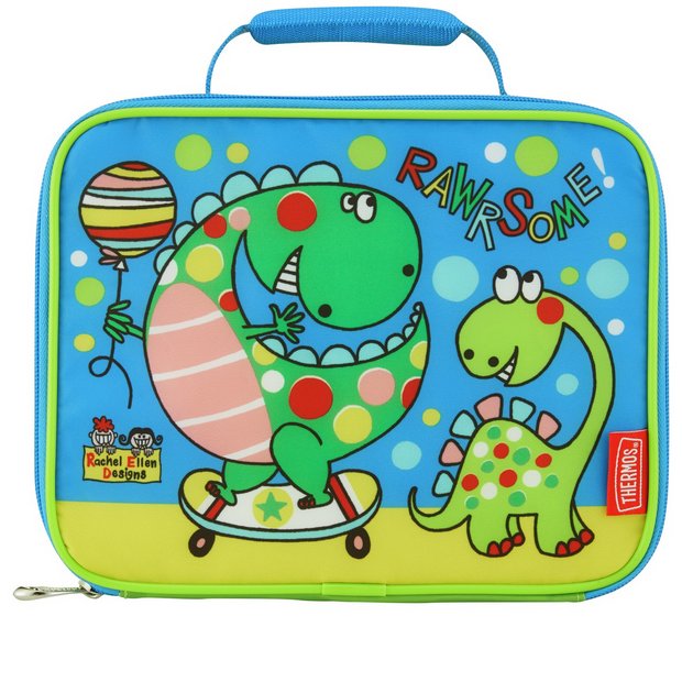 Thermos Kid's Dual Compartment Soft Lunch Box - Dinosaur Kingdom