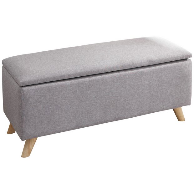 Light grey deals blanket box