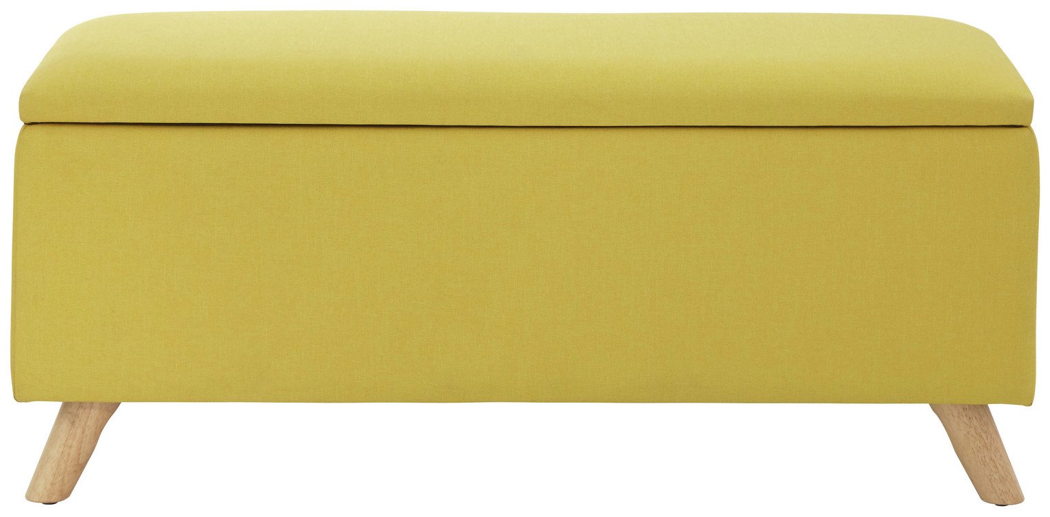 GFW Secreto Fabric Ottoman