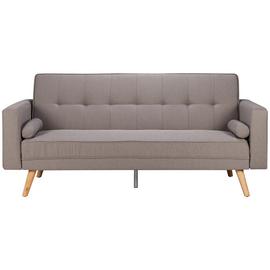 Ethan Small Double Fabric Sofa Bed - Grey