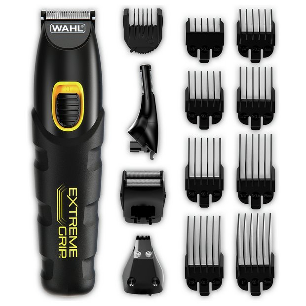 Buy Wahl Extreme Grip Beard Trimmer Grooming Kit 9893 417X Beard and stubble trimmers Argos