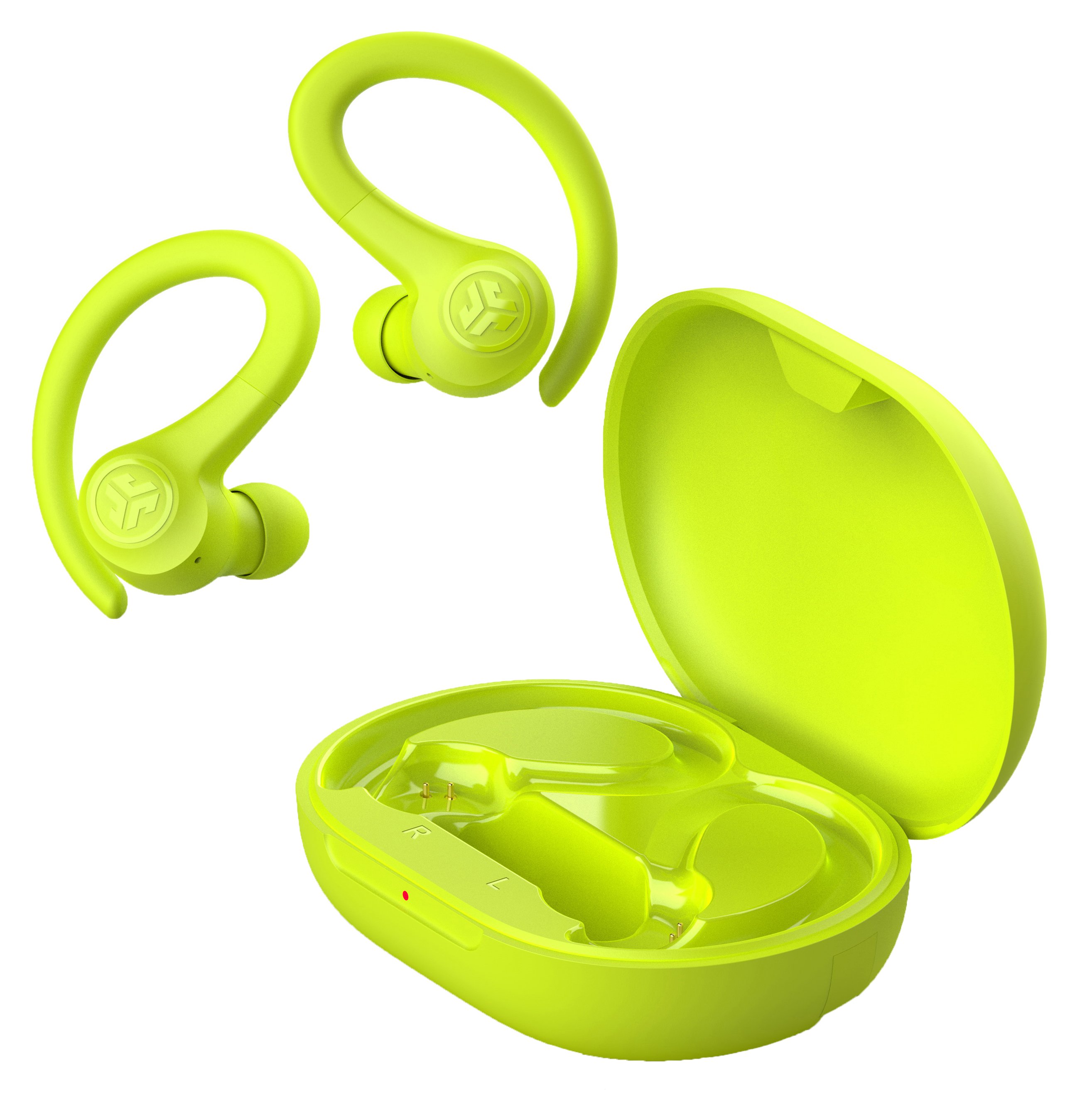 JLab GO Air Sport True Wireless Earbuds – Neon Yellow