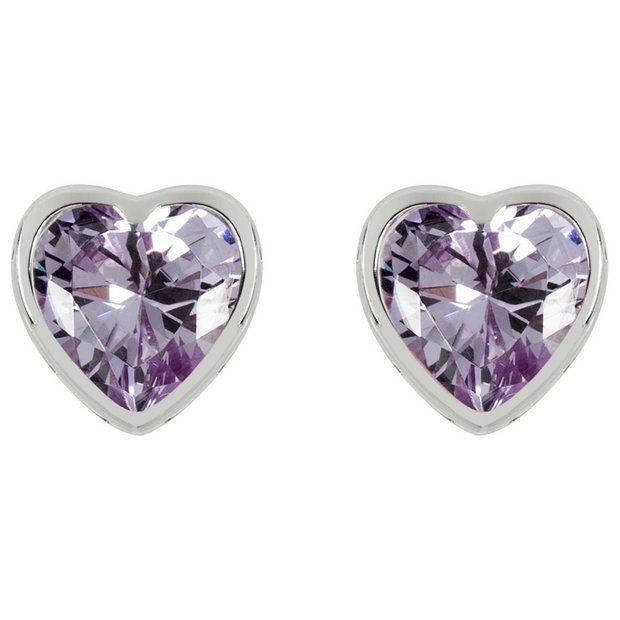 Argos amethyst earrings sale