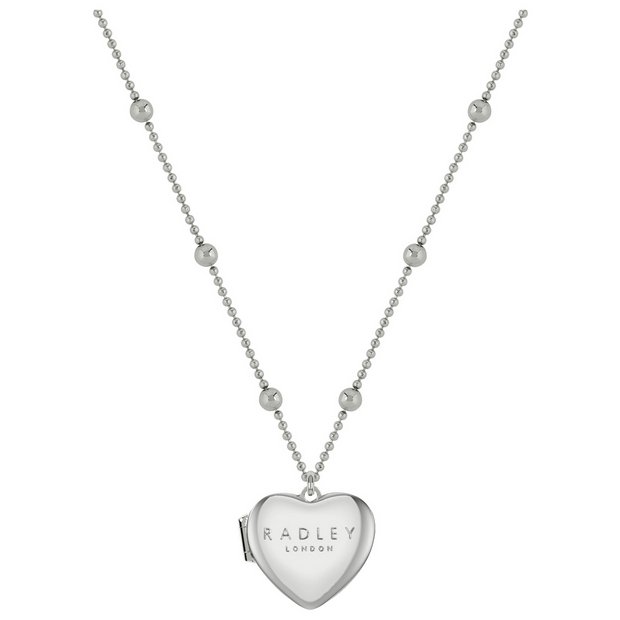 Argos silver shop locket necklace