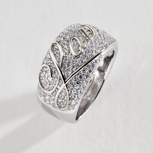 Silver wedding deals rings argos