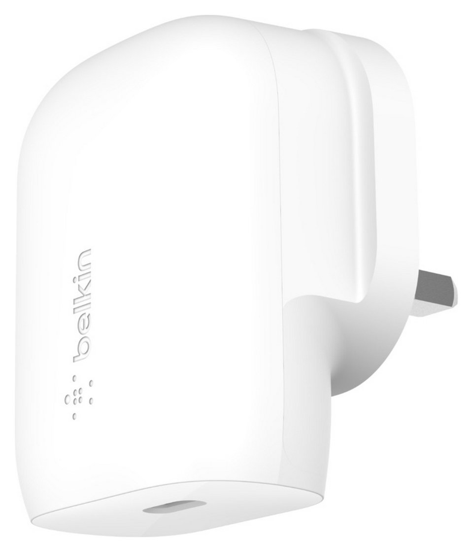 Belkin 30W USB-C Power Delivery Wall Charger - White