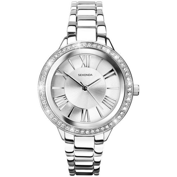 Buy Sekonda Ladies Silver Bracelet Watch Womens watches Argos