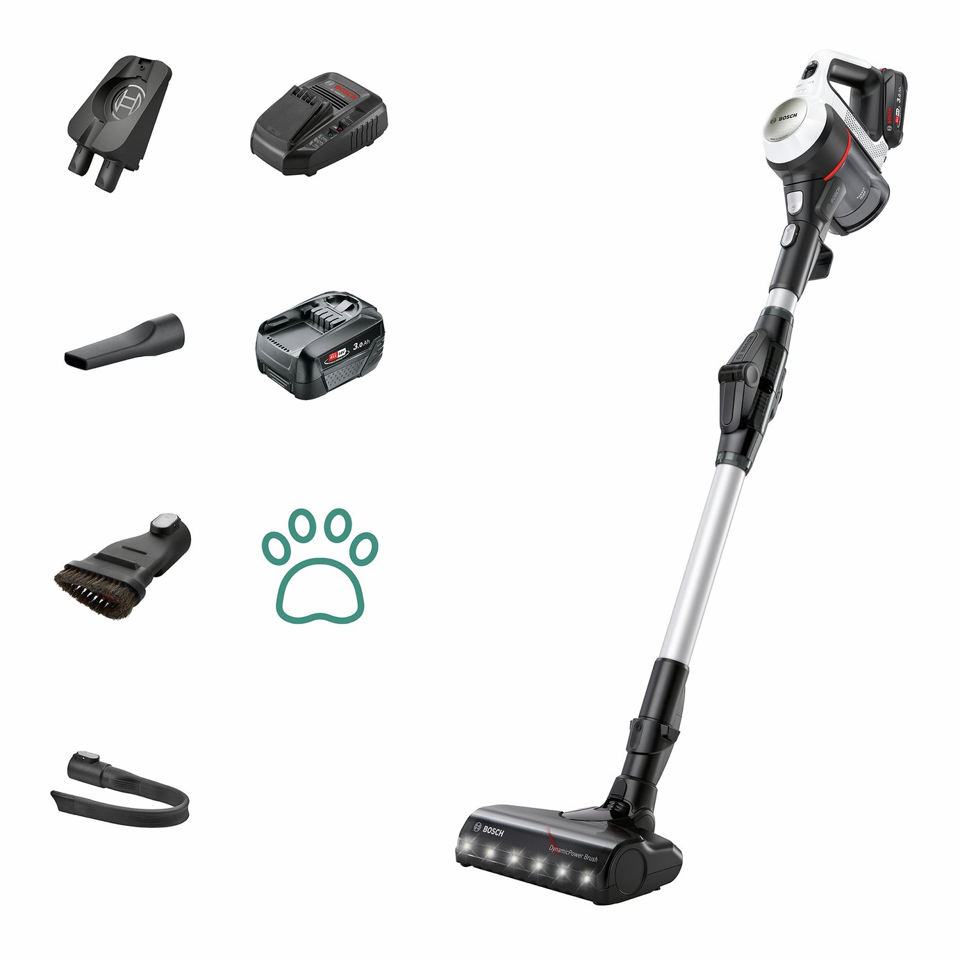 Bosch Unlimited 7 Auto Detect Cordless Vacuum – 2 batteries