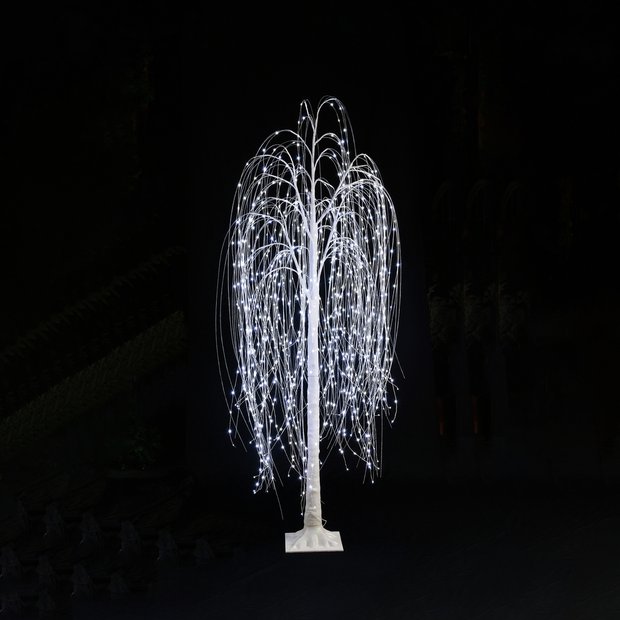 6' LED Spooky Willow Tree