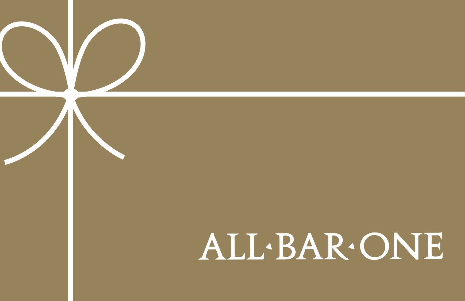 All Bar One 25 GBP Gift Card