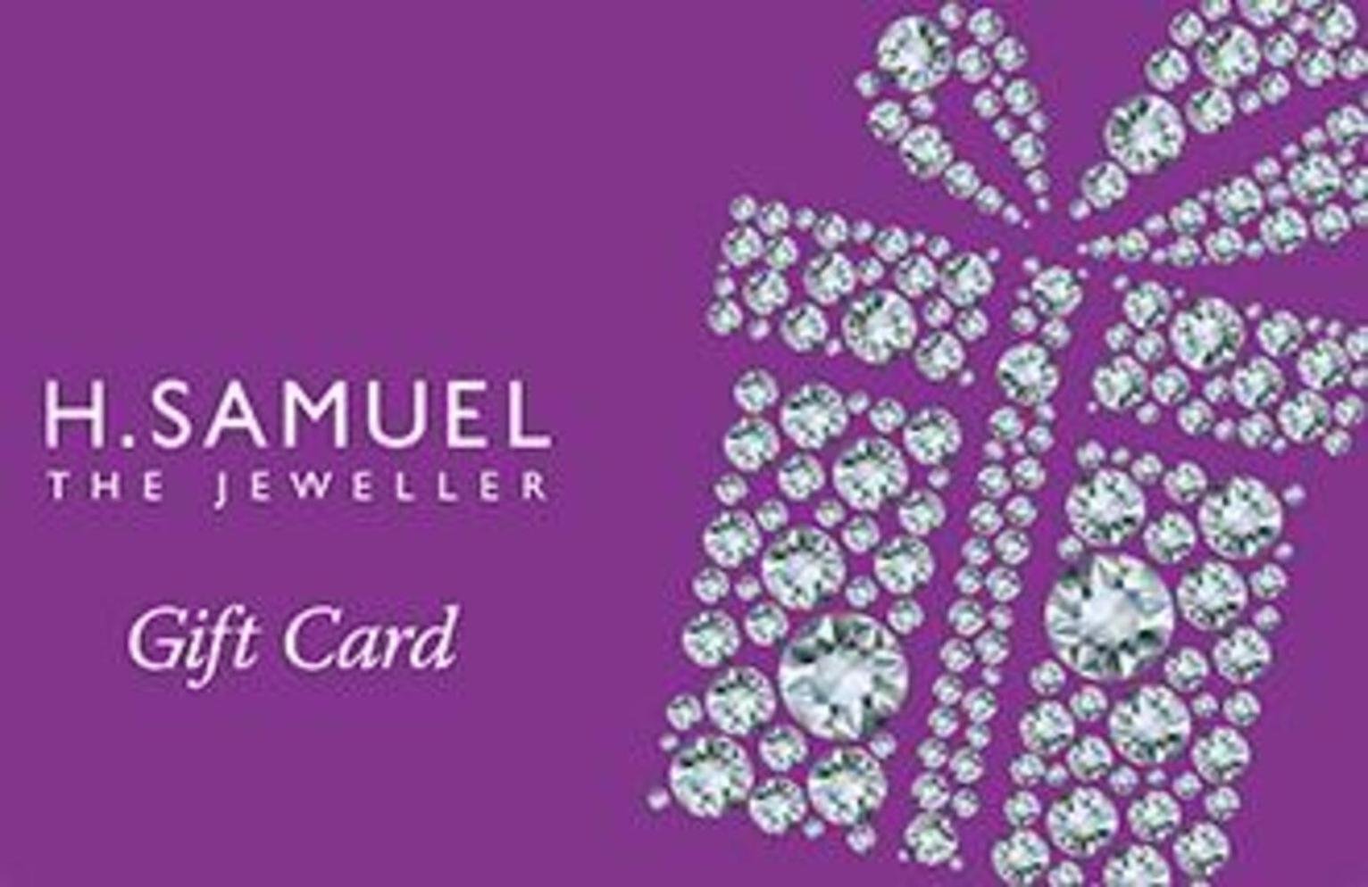 H.Samuel The Jeweller 25 GBP Gift Card