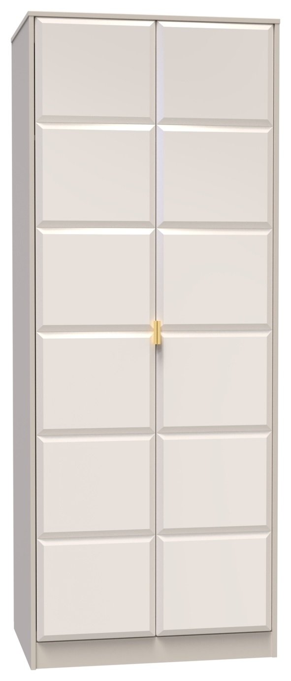 Livara Calvello 2 Door Wardrobe - Off White
