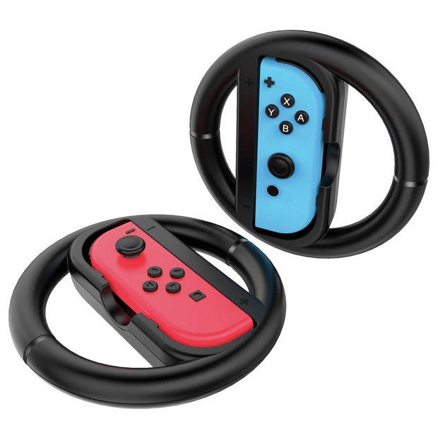 Buy Venom Joy-Con Racing Wheels For Nintendo Switch Twin Pack | Nintendo Switch accessories | Argos