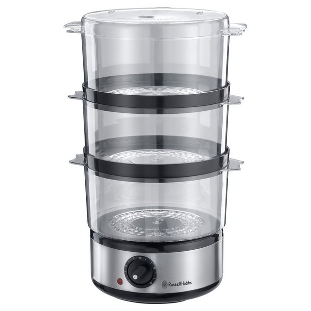 Buy Argos Home 3 Tier Steamer - Stainless Steel | Saucepan steamers | Argos