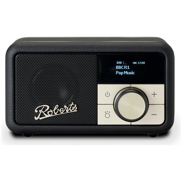 Buy Roberts Revival Petite Dab Radio - Black | Radios and clock radios |  Argos