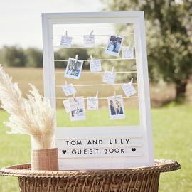 Ginger Ray Alternative Guest Book Frame