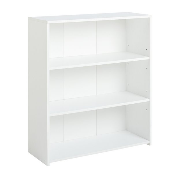 Small white bookcase deals argos