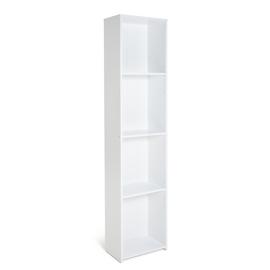 Habitat Bryn Narrow Bookcase - White