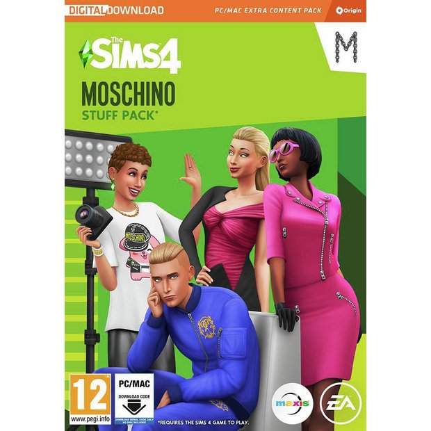Buy The Sims 4 Moschino Stuff Pack PC Game, PC games