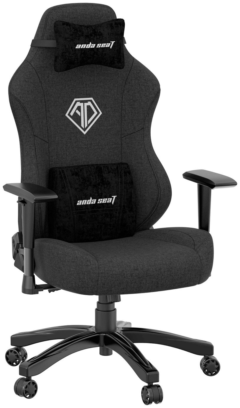 Anda Seat Phantom Fabric Gaming Chair - Black