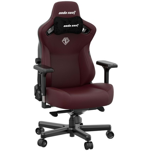 Red and black gaming chair online argos