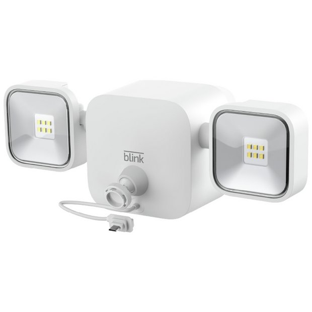 Blink Outdoor + Floodlight, Camera System with Floodlight Mount, White, MY Smart Home Shop, Security Camera