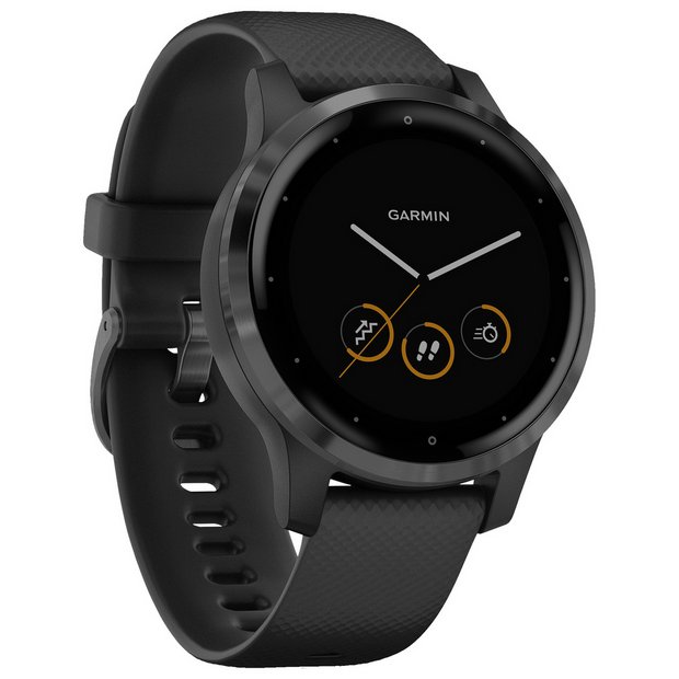Garmin Vivoactive 4 GPS Smart Watch - Black / Gunmetal | Storegrill UK