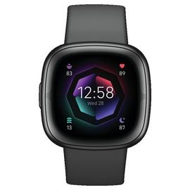Buy Fitbit Sense 2 Smart Watch Shadow Grey Graphite Fitness and activity trackers Argos