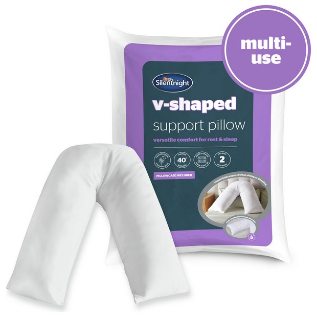 V shaped 2025 pillow cases argos