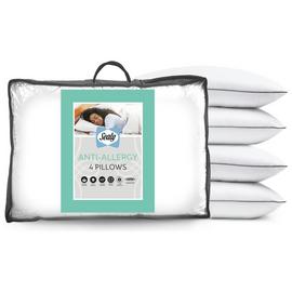 Sealy Anti Allergy Medium Firm Pillow - 4 Pack