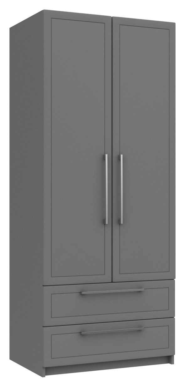 Hatfield 2 Door 2 Drawer Wardrobe 