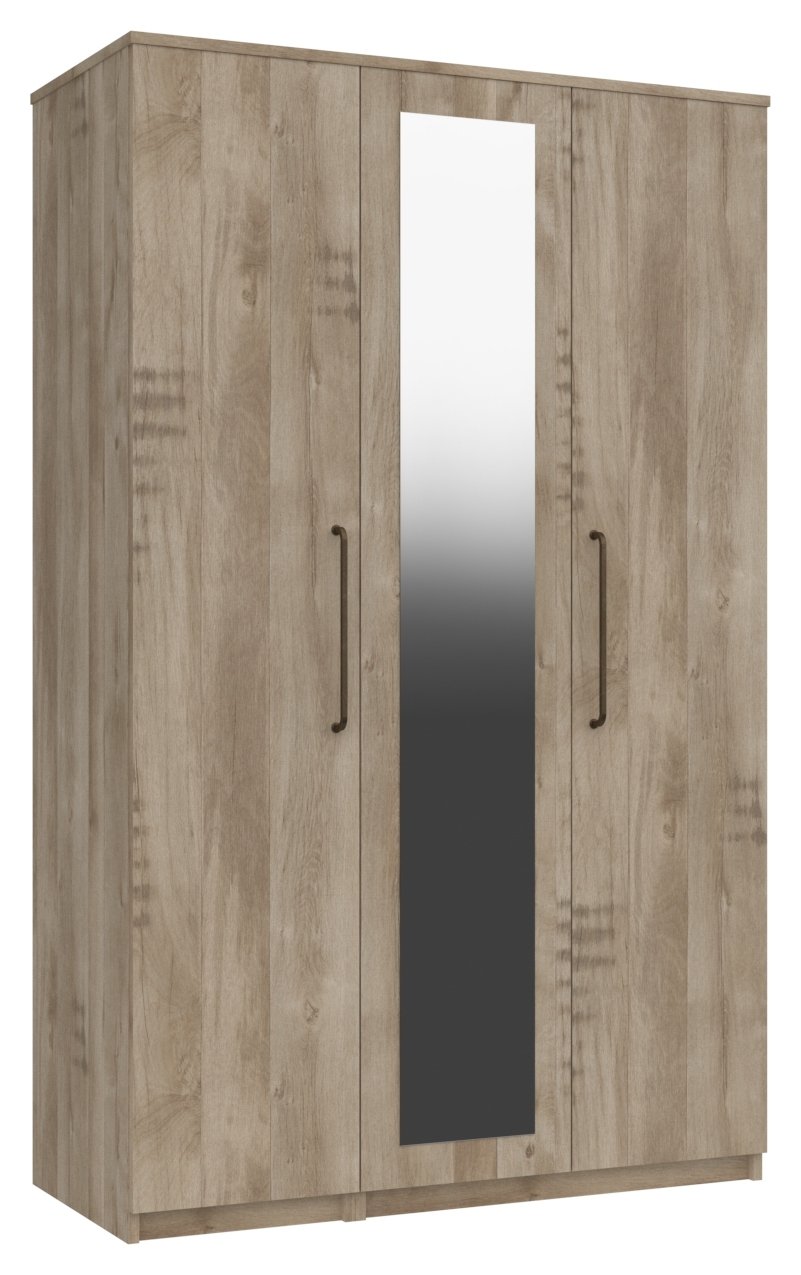 Sherwood 3 Door Mirror Wardrobe 
