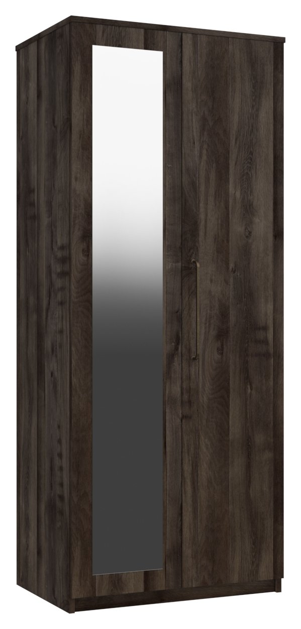 Sherwood 2 Door Mirror Wardrobe