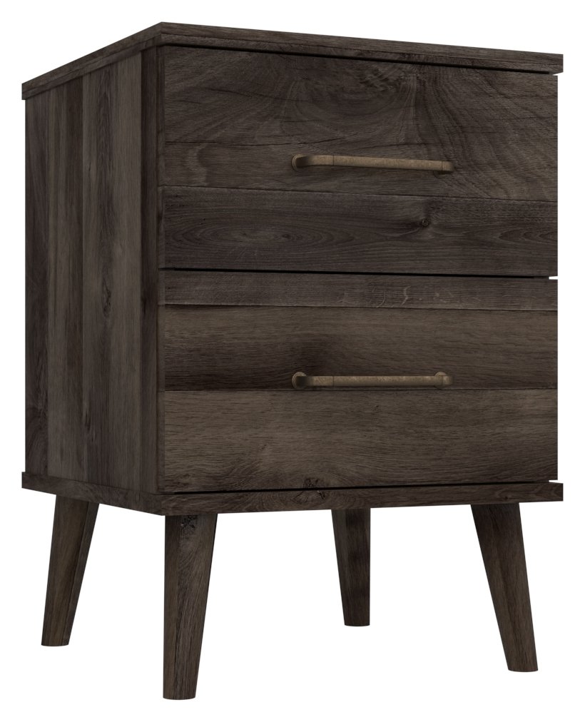 Sherwood 2 Drawer Bedside Table