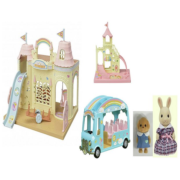 sylvanian families bus argos