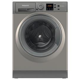 Hotpoint NSWM845CUKN 8KG 1400 Spin Washing Machine Graphite