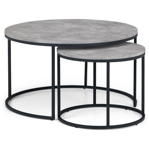 Argos nest of tables grey hotsell