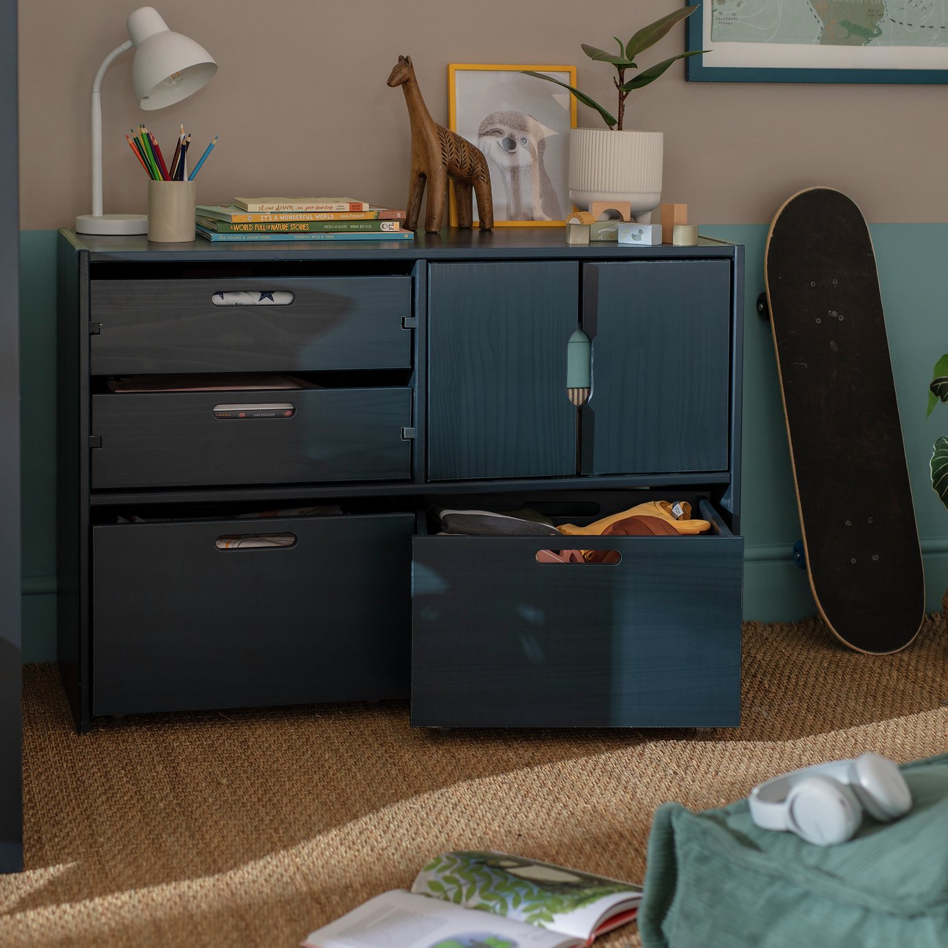 Habitat Kids Rico Double Storage Unit 