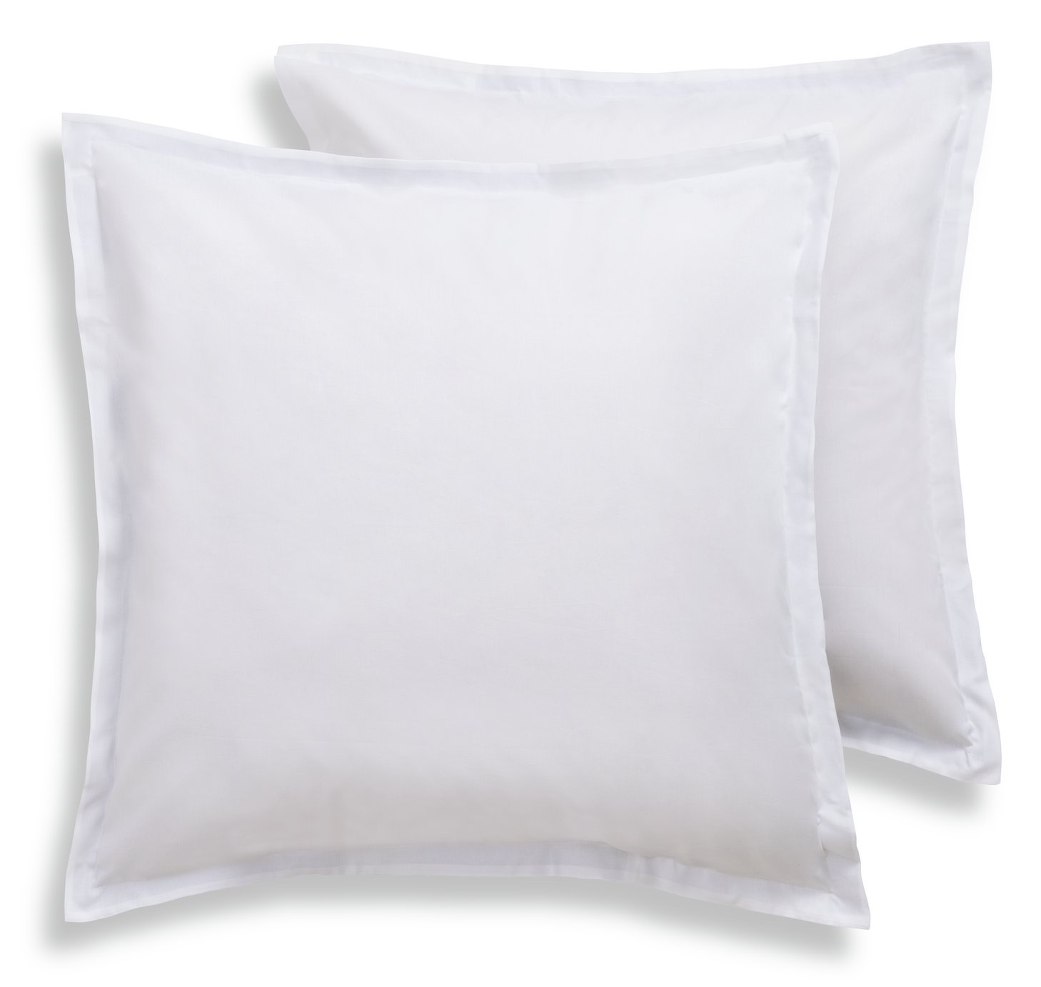 Habitat Cotton Rich 180TC Continental Pillowcase Pair
