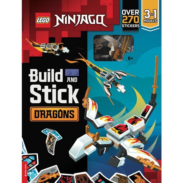 Lego ninjago sticker hot sale book